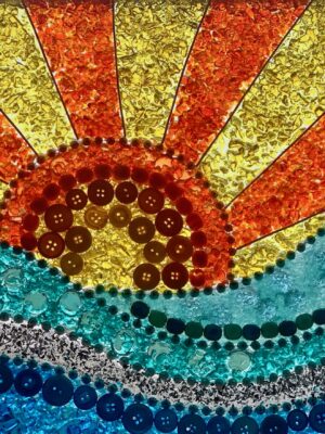 Crushed glass class